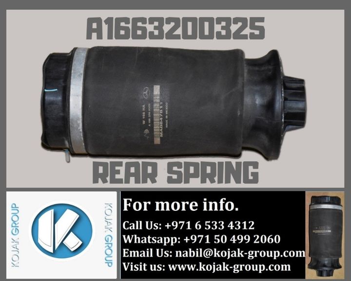Rear Air Spring Mercedes-Benz W166