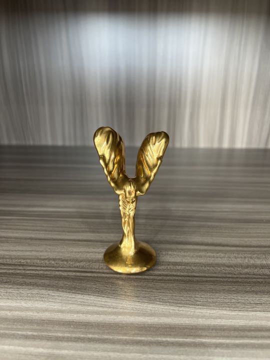 Rolls-Royce Spirit of Ecstasy Hood Ornament Gold