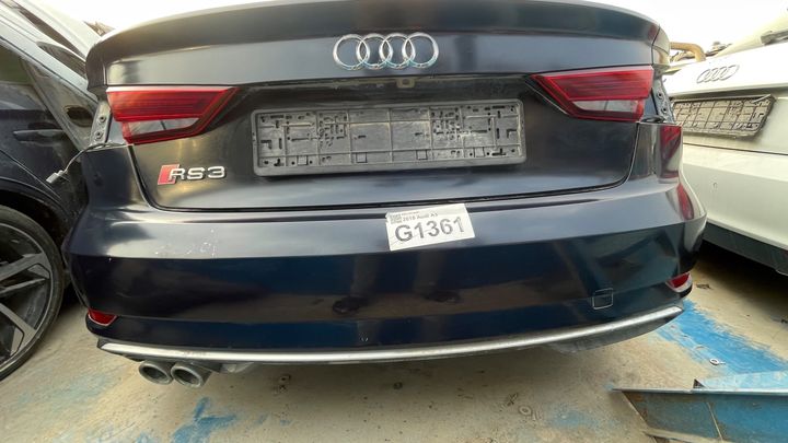 Rear Bumper - 2018 Audi A3