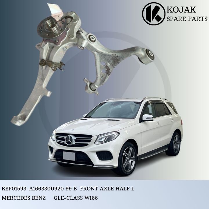 Front Axle Half Left Steering Knuckle Mercedes-Benz GLE-Class W166