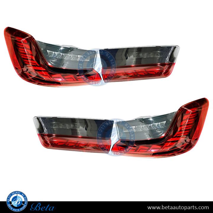 BMW 3 Series G20 (2019-Up), Tail Lamps Upgrade to F82 M4 CS Look, China, 63217420449 / 63217420450