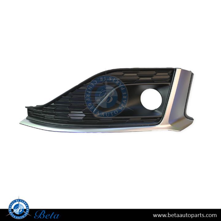 Audi A5 (2020-2024), Front Bumper Lower Grille (Left), China, 8W6807681S
