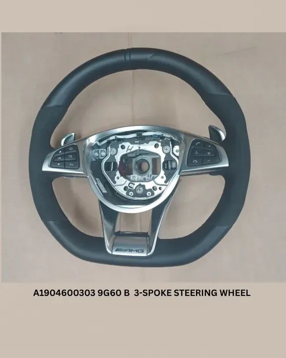 3-SPOKE STEERING WHEEL