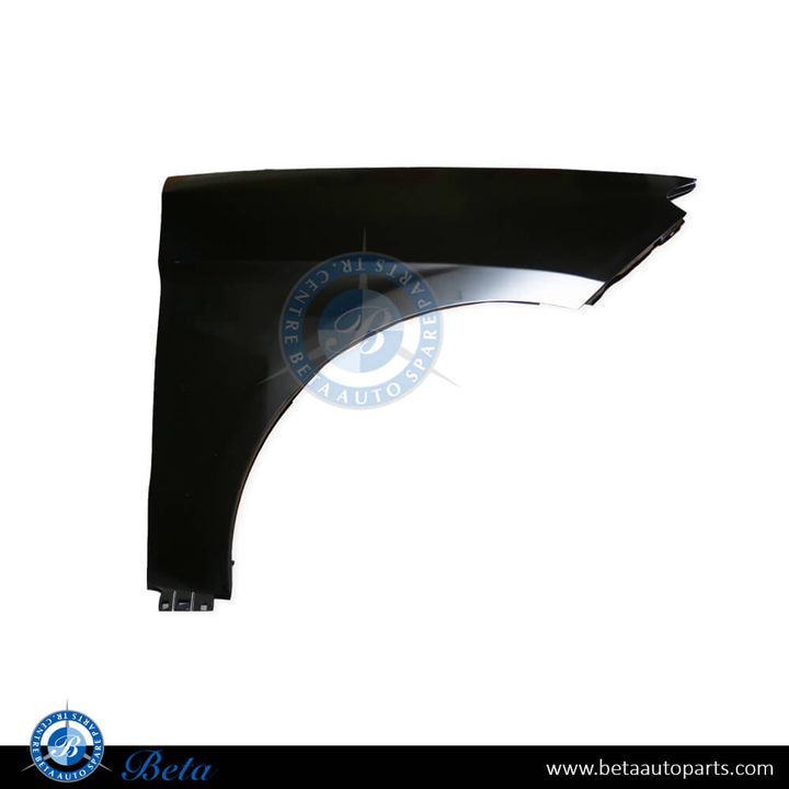 Mercedes ML-Class W166 (2012-2014), Front Fender - Aluminum (Right), China, 1668800506 / 1668802600