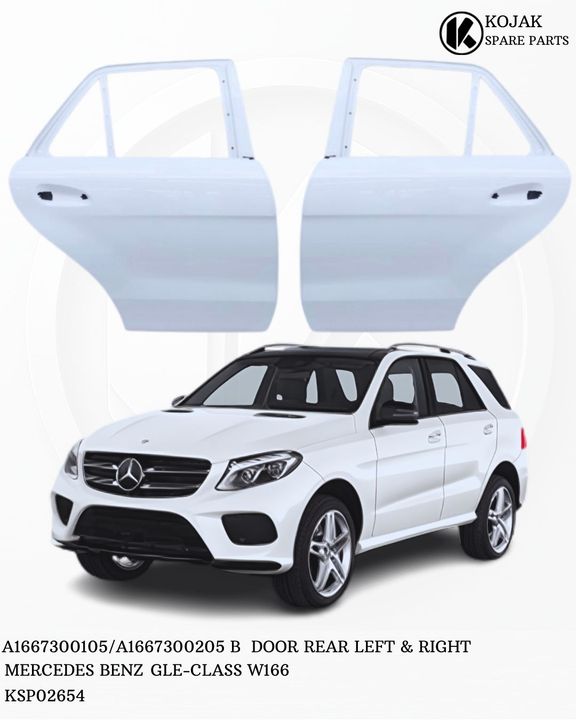 Rear Left & Right Doors Mercedes-Benz GLE-Class W166