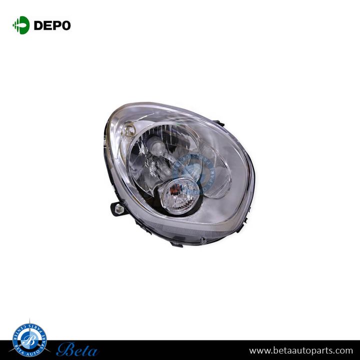 Mini Countryman R60 (2010-Up), Headlamp Normal (Right), Depo, 9801030