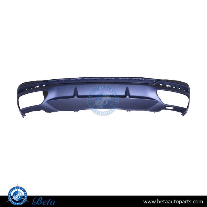 Audi A4 S-Line (2020-2024), Rear Diffuser (Matt Chrome), China, 8W0807521ABRU6