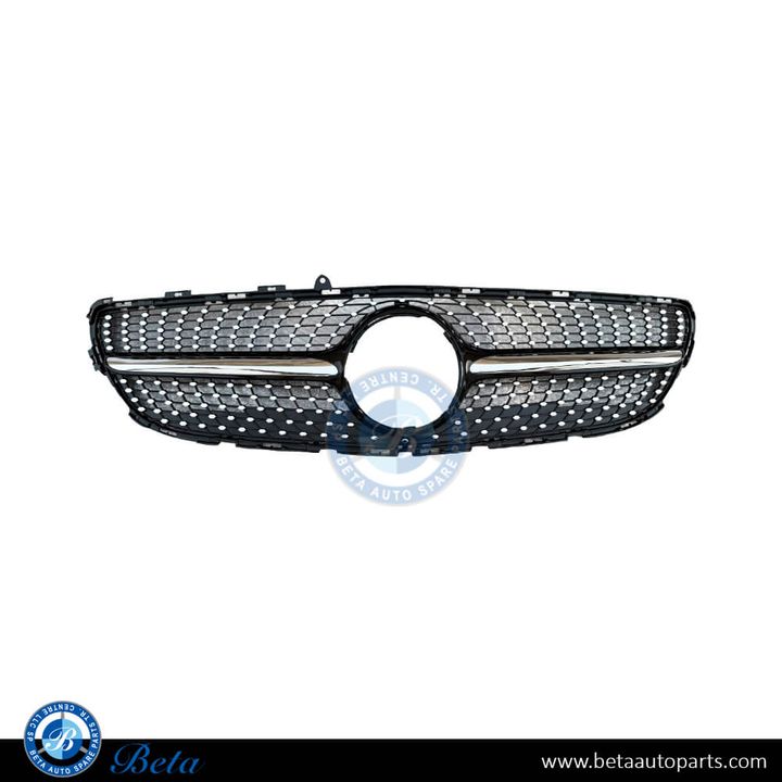 Mercedes CLS-Class W218 (2015-2018), Radiator Grille Diamond Look without Camera Hole without Logo, China, 2188850600