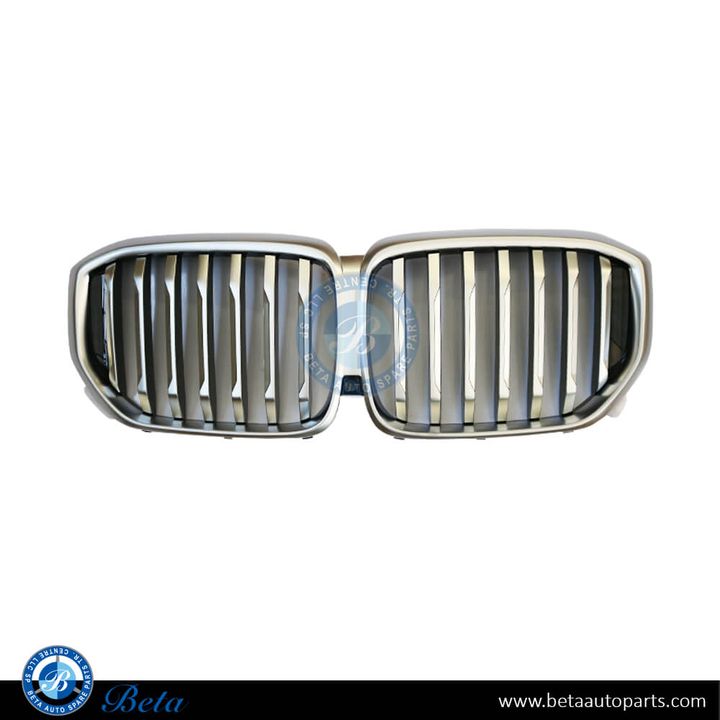 BMW X5 G05 (2024-Up), Radiator Grille with Camera Hole (Chrome), China, 51135A67CC4