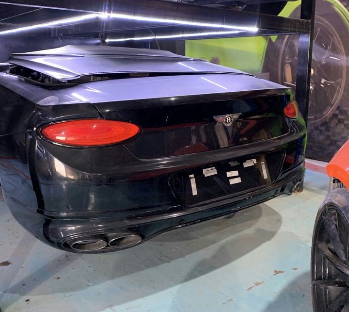 Bentley Continental GT Convertible - Rear Cut/Rear Body