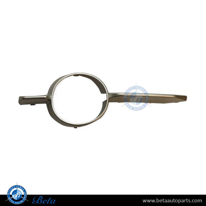 BMW X6 E71 (2008-2014), Fog Lamp Cover Moulding - Chrome (Left), China, 51117188385