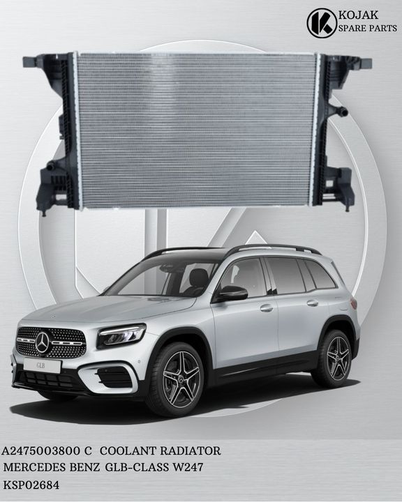 Coolant Radiator Mercedes-Benz GLB-Class W247
