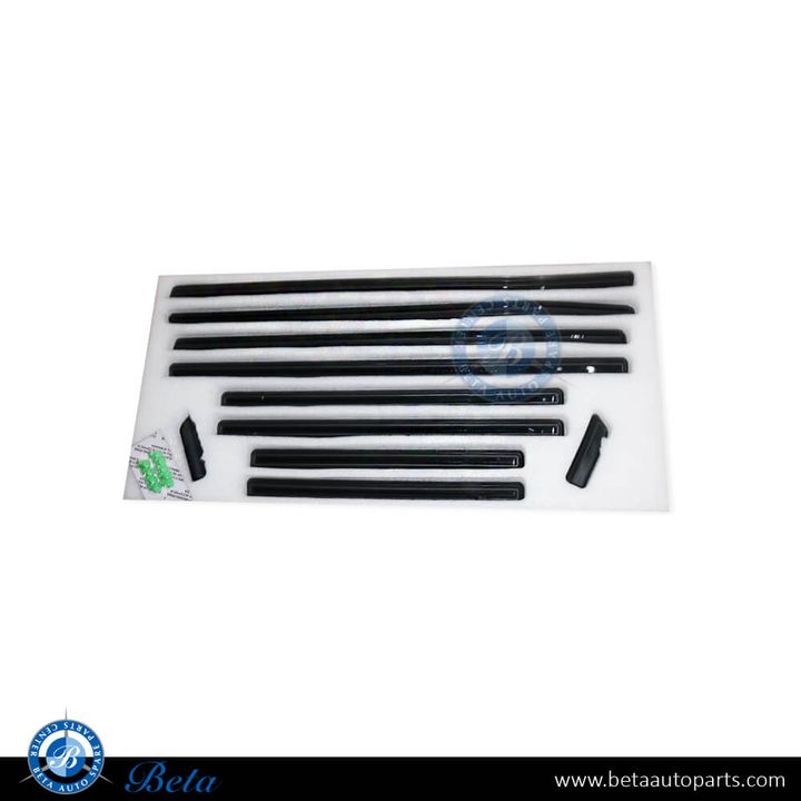 Mercedes G-Class W463 (2001-2017), Door Moulding with Rubber Upgrade to 2018 Look (Black), China, 4636981A00