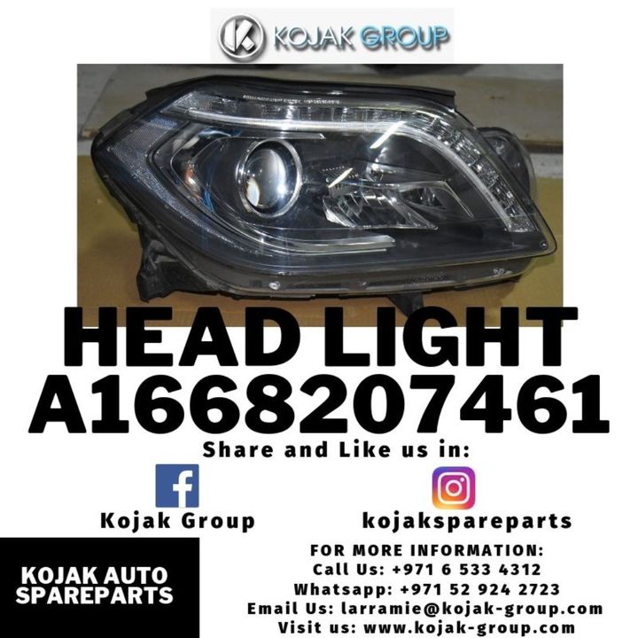 Headlight Left Mercedes-Benz ML/GLE W166