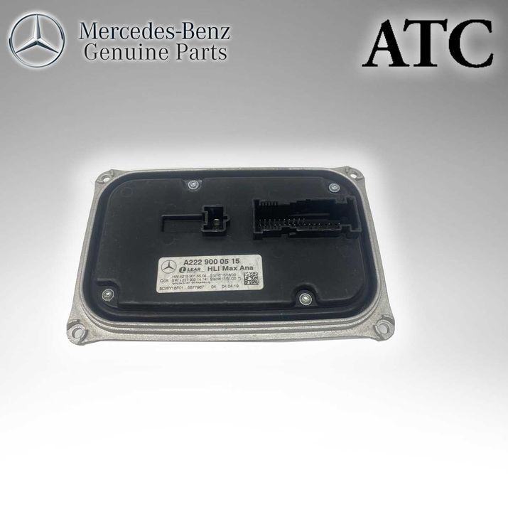 Mercedes Benz Genuine ATC Xenon Control Unit (Original Parts Without Sticker Level and Neutral Box) W222 W213 W238 2229000515