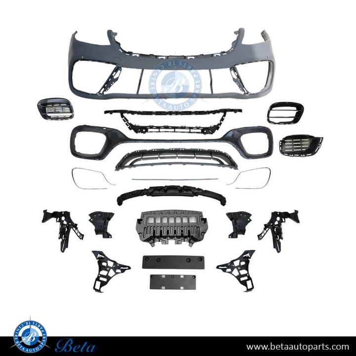 Mercedes S-Class W222 (2018-2020), Front Bumper AMG S63, China, 2228800701