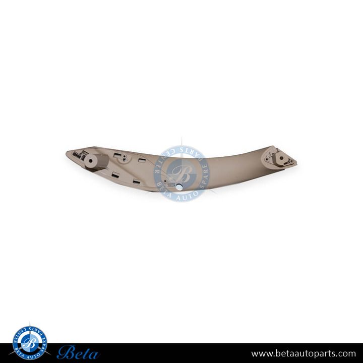 BMW 3 Series / 4 Series F30 / F32 / F36 (2012-2018), Front Inner Door Handle - Beige (Right), China, 51417279316