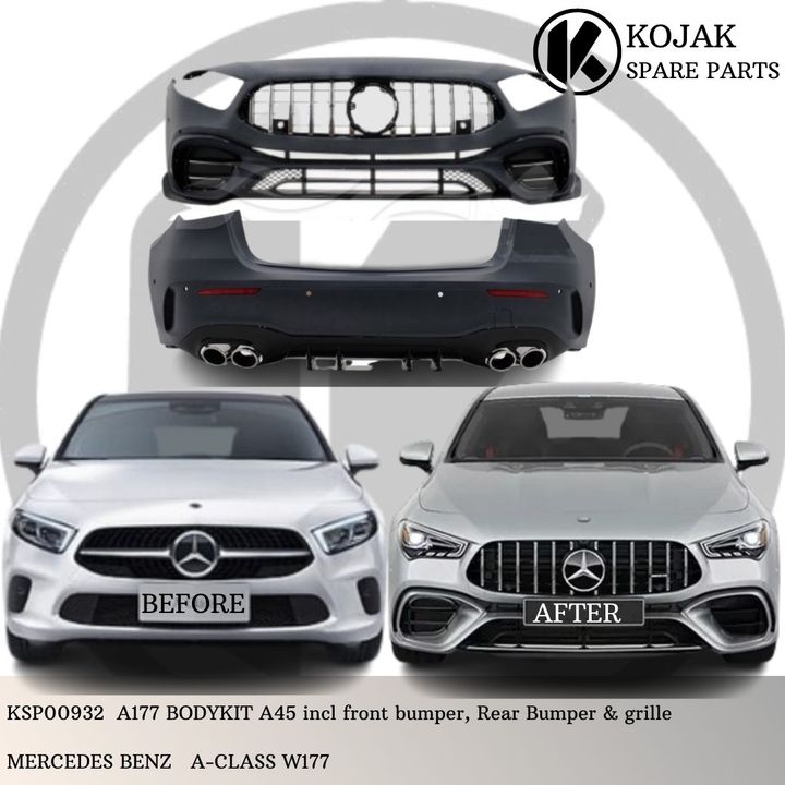 Mercedes-Benz A-Class W177 A45 Style Body Kit