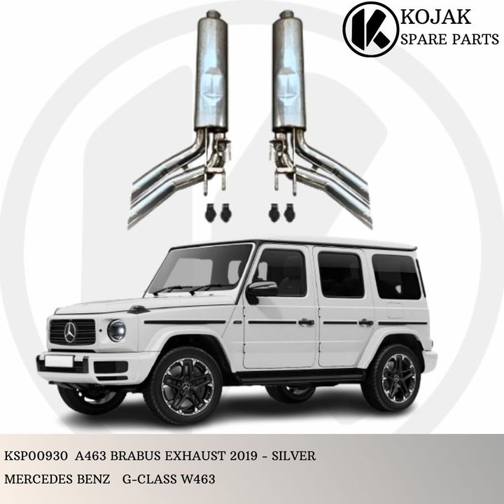 Brabus A463 Exhaust System for Mercedes-Benz G-Class W463