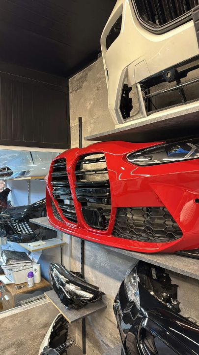 BMW M3 G80 / M4 G82 Front Bumper Assembly Red
