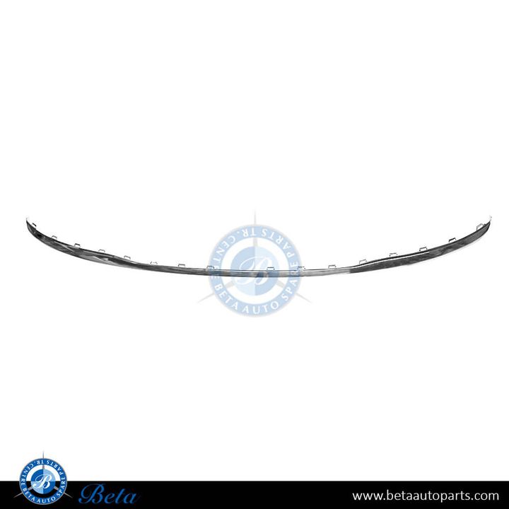 Audi A4 / A5 (2020-2024), Rear Diffuser Moulding - Silver (Center), China, 8W0853551D3Q7