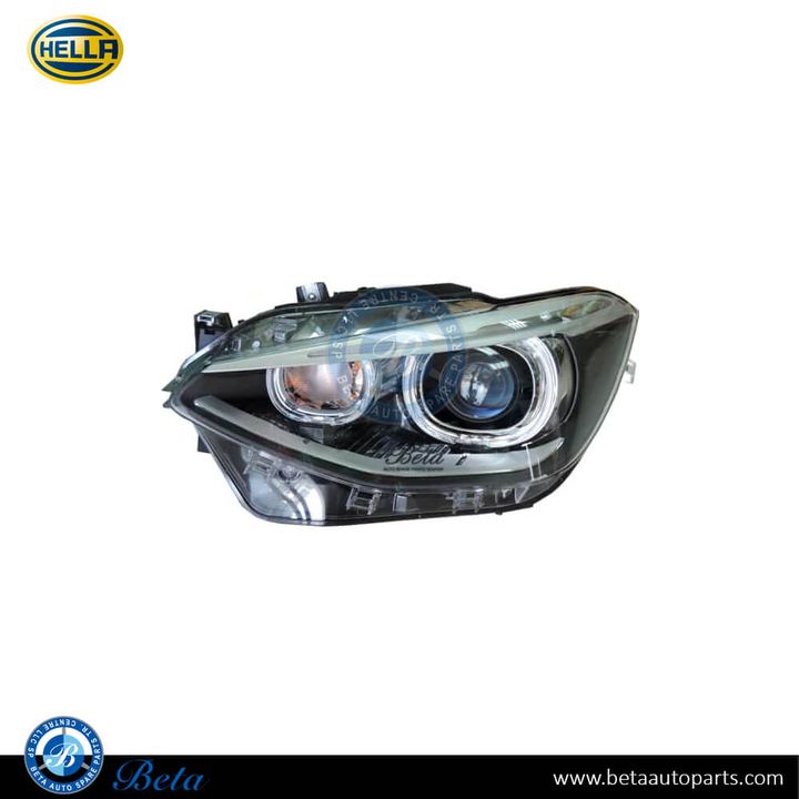 BMW 1 Series F20 / F21 (2012-2014), Headlamp Xenon LED (Left), Hella, 7296913