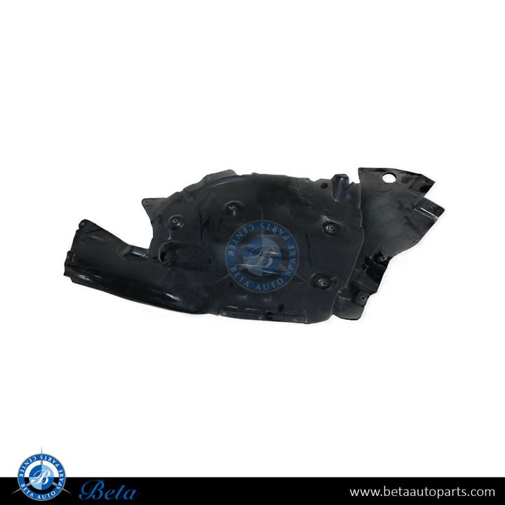 BMW 7 Series F01 / F02 (2009-2015), Front Wheel Fender Liner - Rear Half (Left), Taiwan, 51717185159