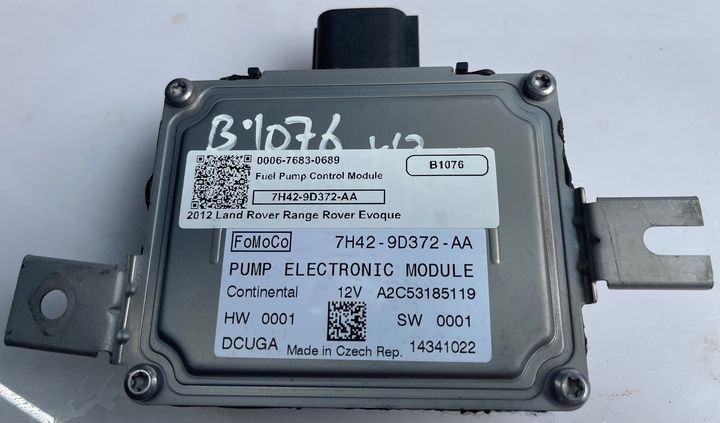 Fuel Pump Control Module - 2012 Land Rover RANGE ROVER EVOQUE