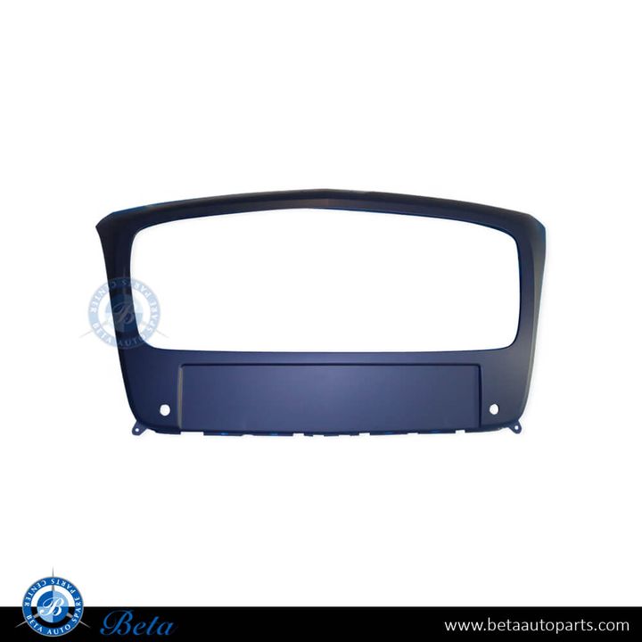 Bentley Continental GT (2012-2015), Radiator Grille Frame with License Plate, China, 3W3853651B