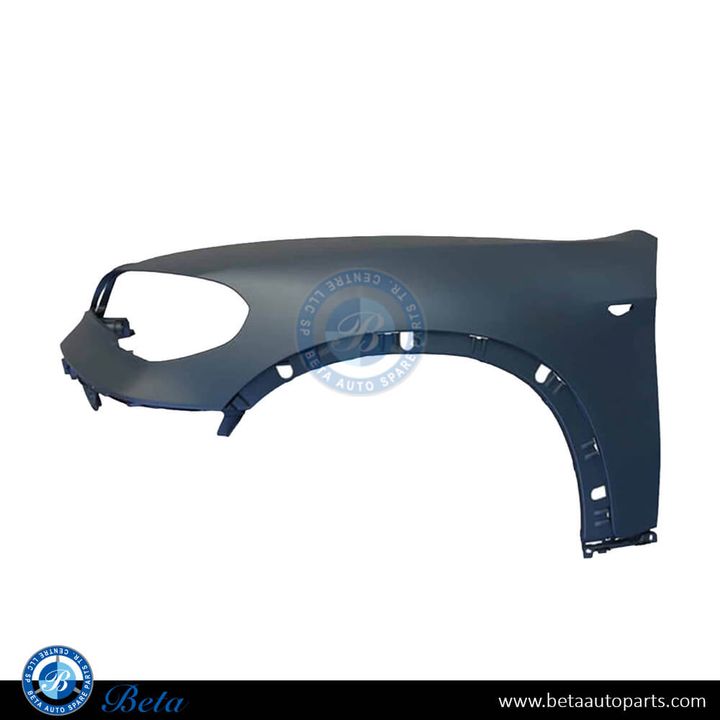 BMW X5 E70 LCI (2007-2010), Front Fender without Washer - Plastic (Left), Taiwan, 51657222991