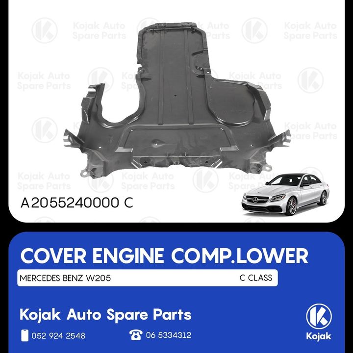 Lower Engine Compartment Cover Mercedes-Benz C-Class W205