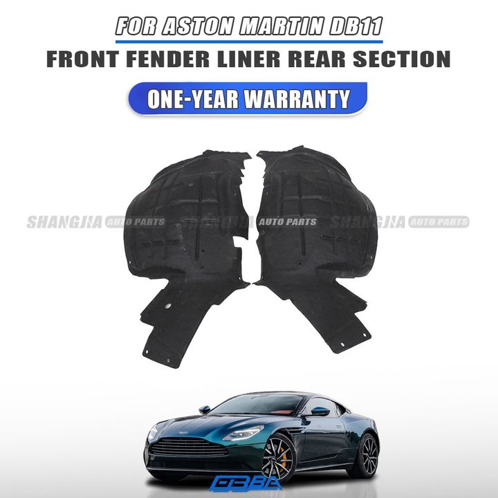 Aston Martin DB11 Front Fender Liner Rear Section Pair