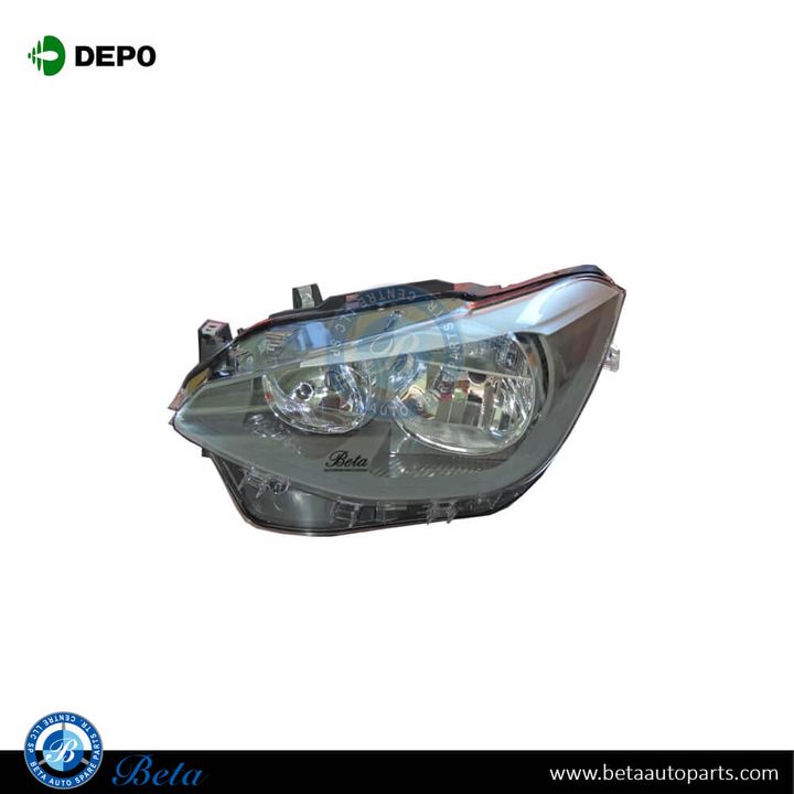 BMW 1 Series F20 / F21 (2012-2014), Headlamp Normal (Left), Depo, 7229671