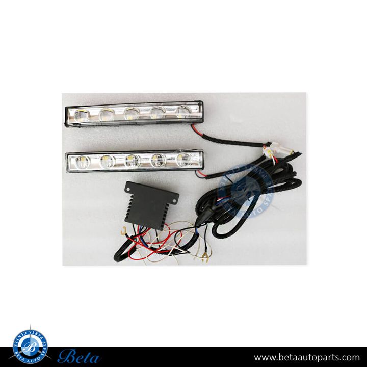Mercedes G-Class W463 (1992-2017), Day Running Lamps - DRL for Headlamp Frame G63/G65 (White), China, 4639060051 / 4639060151