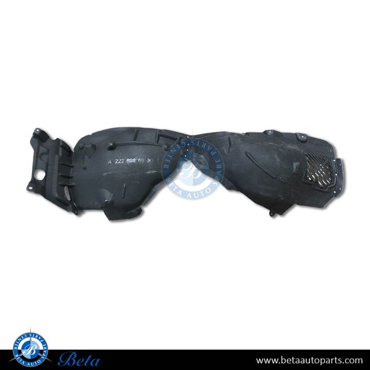 Mercedes S-Class W222 (2018-2020), Front Wheel Fender Liner AMG S63 Flannel (Left), China, 2226900405