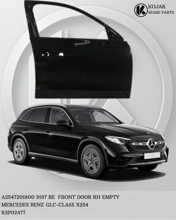 Front Door Right Hand Empty Mercedes-Benz GLC-Class X254