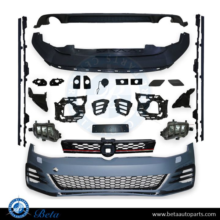 Volkswagen Golf 7.5 (2017-2019), Body Kit Upgrade to GTI Look, China