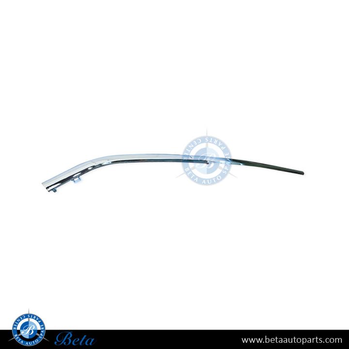 BMW 7 Series G11 / G12 LCI (2020-2022), Front Bumper Upper Moulding Pure Excellence - Chrome (Right), China, 51117475198