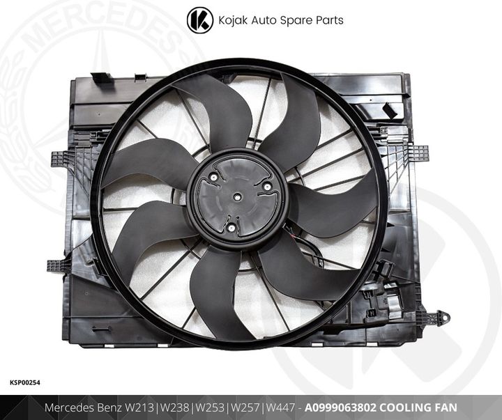 Mercedes Benz Cooling Fan Assembly