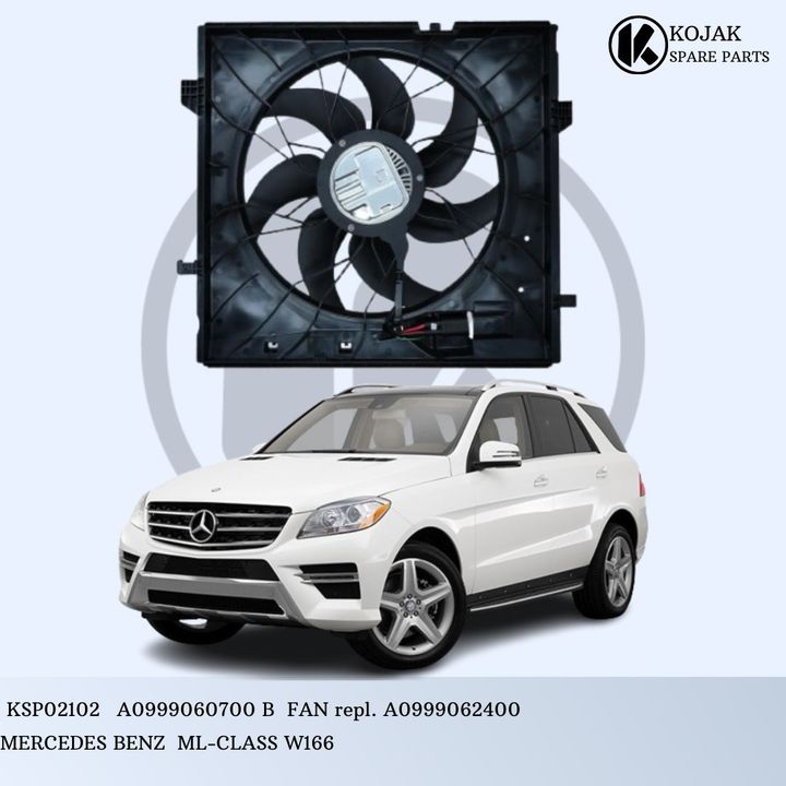 Radiator Cooling Fan for Mercedes-Benz ML-Class W166