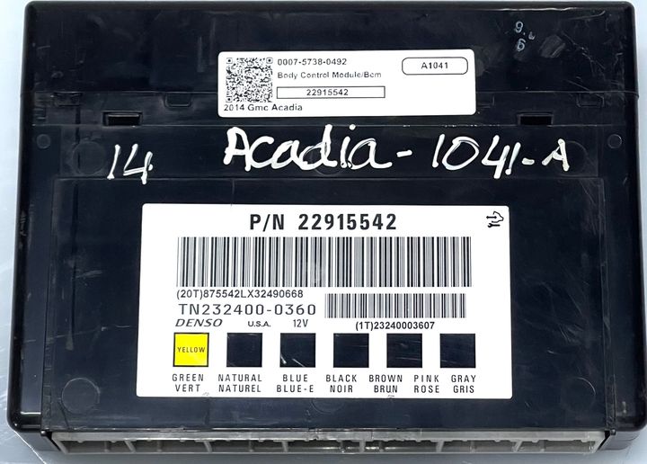 Body Control Module/BCM - 2014 GMC Acadia