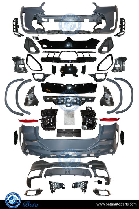 BMW X6 G06 LCI (2024-Up), Body Kit M-Tek, China