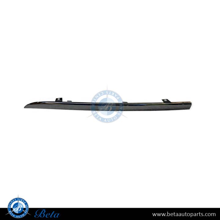 Audi A8 (2014-2017), Rear Bumper Moulding - Chrome (Right), China, 4H08074602ZZ