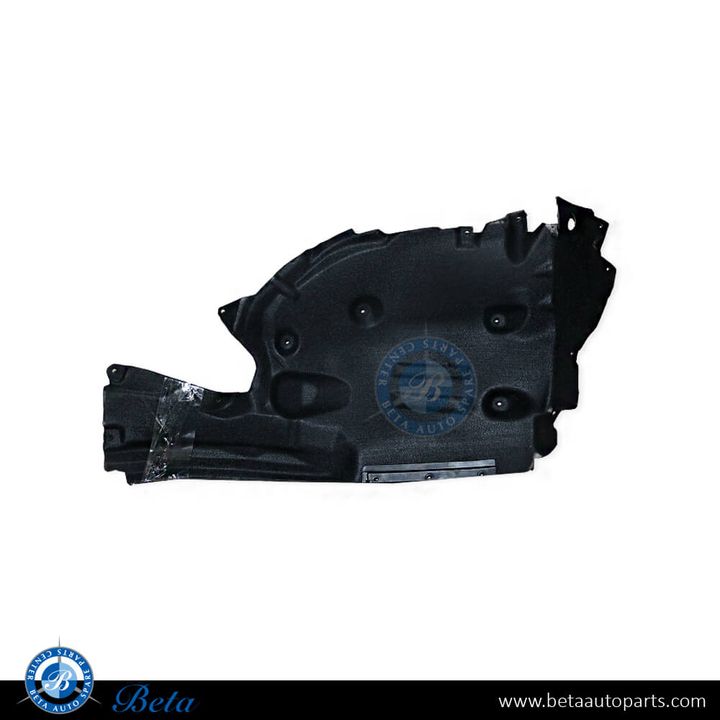 BMW 7 Series F01 / F02 (2009-2015), Front Wheel Fender Liner Rear Half Flannel (Right), China, 51717185160