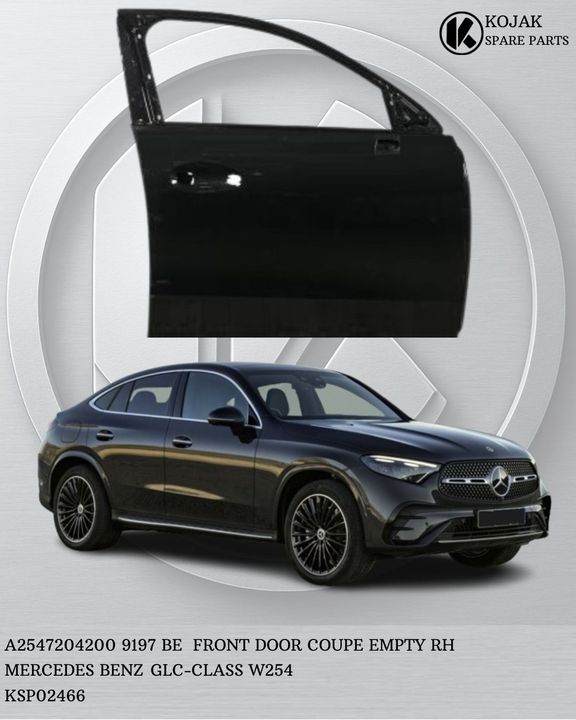 Mercedes-Benz GLC-Class W254 Front Right Coupe Door Shell