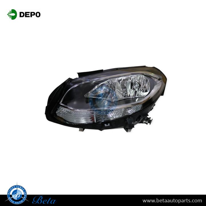 Mercedes B-Class W246 (2015-2018), Headlamp Normal (Left), Depo, 2468205361