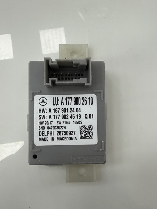 Mercedes-Benz W177 Central Gateway Control Unit