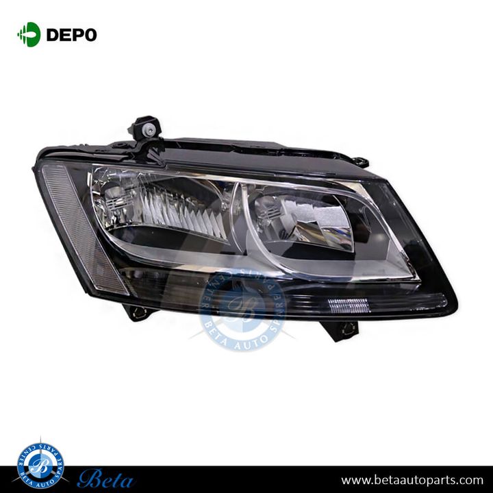 Audi Q5 (2013-2017), Headlamp Normal (Right), Depo, 8R0941004AM