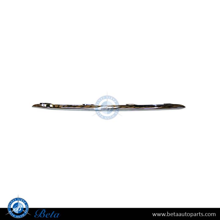 Mercedes S-Class W222 (2018-2020), Front Bumper Lower Grille Upper Moulding Normal AMG - Chrome (Right), China, 2228853801