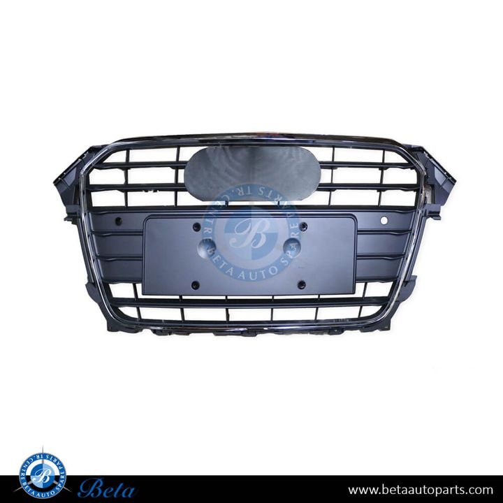 Audi A4 (2012-2015), Radiator Grille with PDC, China, 8KD853651A